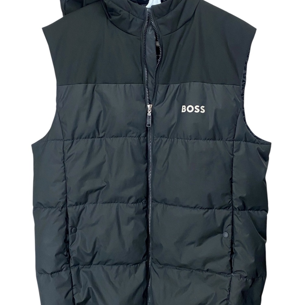 Hugo Boss Black Quilted Vest Down filled